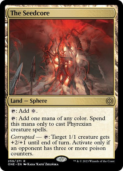 The Seedcore (Phyrexia: All Will Be One) Near Mint Foil