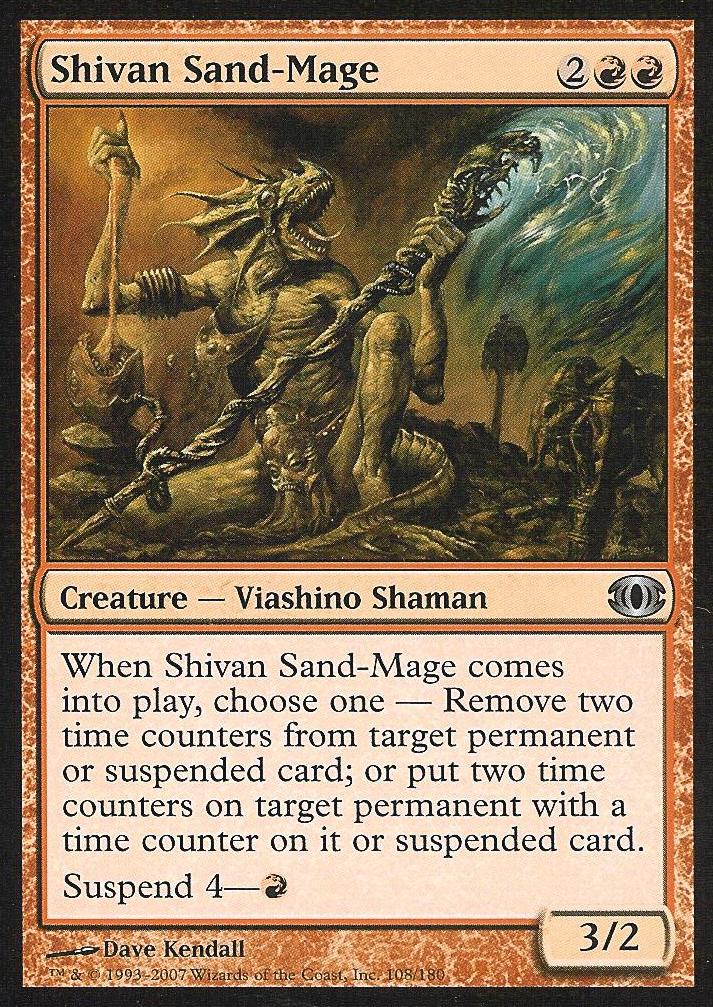 Shivan Sand-Mage (Futuresight) Medium Play Foil