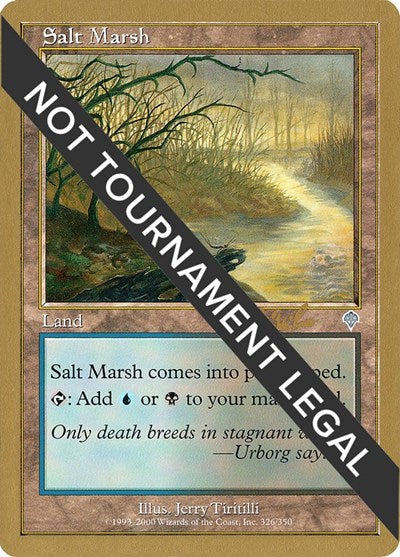 Salt Marsh - 2002 Carlos Romao (INV) (World Championship Decks) Medium Play