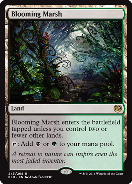 Blooming Marsh (Kaladesh) Medium Play Foil