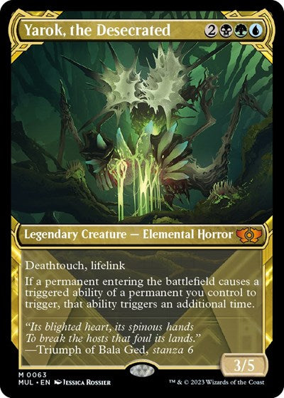 Yarok, the Desecrated (March of the Machine: Multiverse Legends) Light Play Foil