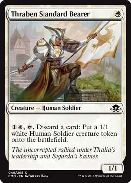 Thraben Standard Bearer (Eldritch Moon) Light Play Foil