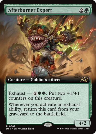 Afterburner Expert (Extended Art) (Aetherdrift) Light Play