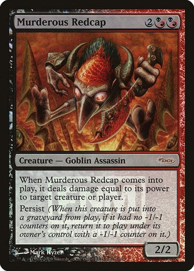 Murderous Redcap (Promos: FNM) Medium Play Foil