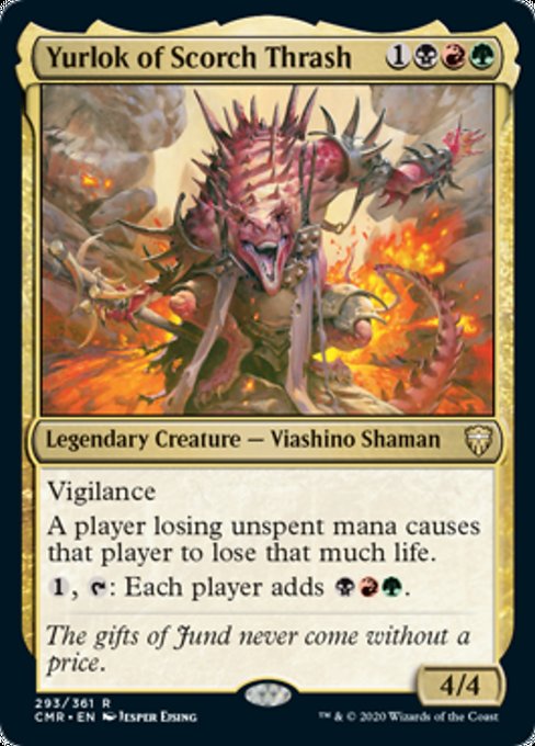 Yurlok of Scorch Thrash (Commander Legends) Light Play Foil