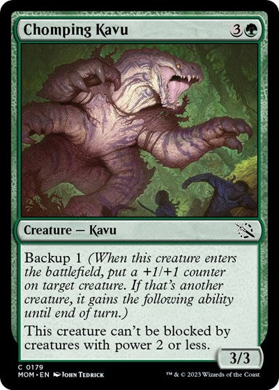 Chomping Kavu (March of the Machine) Near Mint