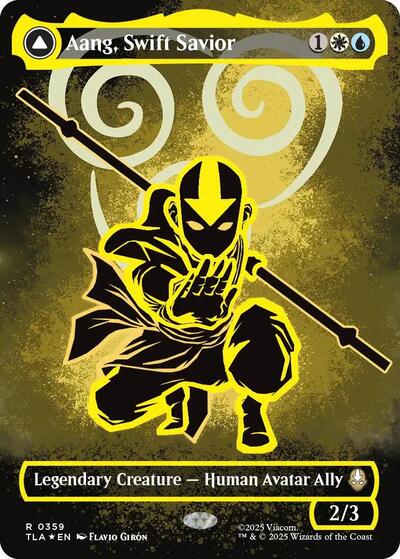 Aang  Swift Savior  Borderless   Neon Ink Foil|0|0|0.00