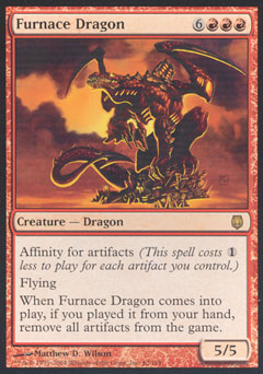 Furnace Dragon (Darksteel) Medium Play