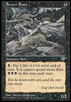 Sewer Rats (Mirage) Medium Play