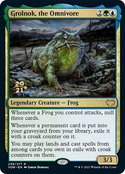 Grolnok, the Omnivore (Promos: Prerelease Cards) Near Mint Foil