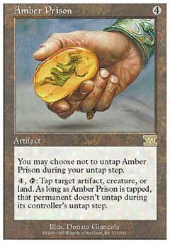Amber Prison (Classic 6th Edition) Medium Play