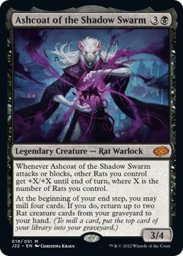 Ashcoat of the Shadow Swarm (Jumpstart 2022) Medium Play