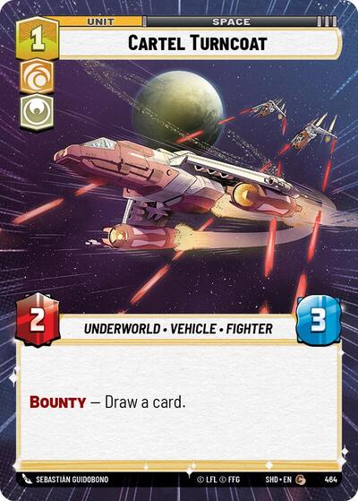 Cartel Turncoat (Hyperspace) (Shadows of the Galaxy) Near Mint Foil