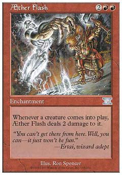 Aether Flash (Classic 6th Edition) Medium Play