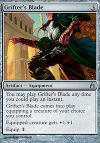 Grifter's Blade (Ravnica) Medium Play Foil