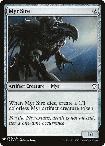 Myr Sire (Mystery Booster) Light Play