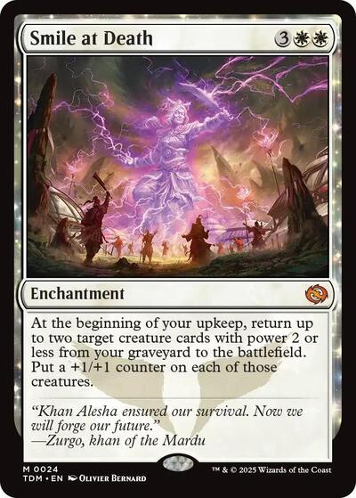 Smile at Death (Tarkir: Dragonstorm) Near Mint Foil