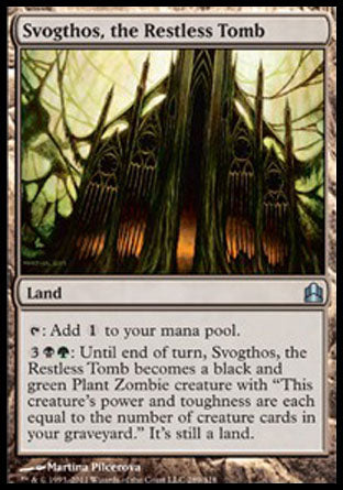 Svogthos, the Restless Tomb (Commander) Light Play