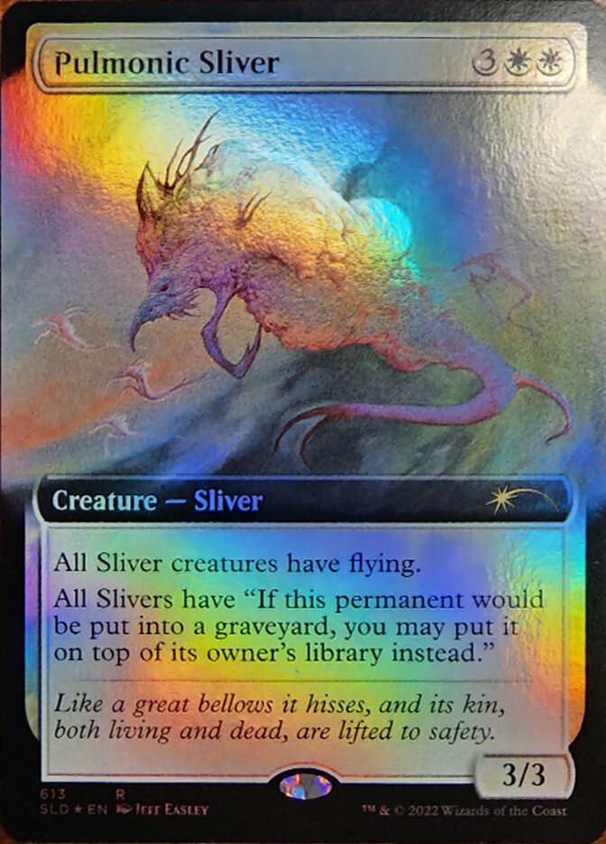 Pulmonic Sliver (Extended Art) (Secret Lair) Near Mint Foil