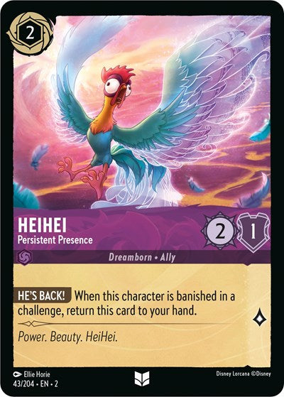 HeiHei - Persistent Presence (Rise of the Floodborn) Near Mint Cold Foil