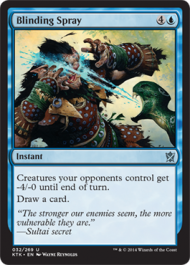 Blinding Spray (Khans of Tarkir) Light Play