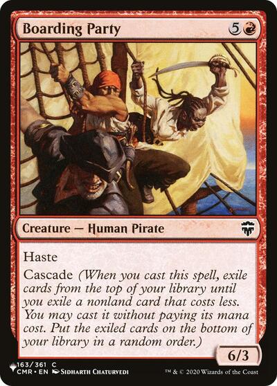 Boarding Party (The List) Near Mint
