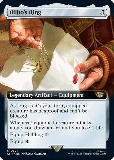 Bilbo's Ring (Extended Art) (Universes Beyond: The Lord of the Rings: Tales of Middle-earth) Light Play