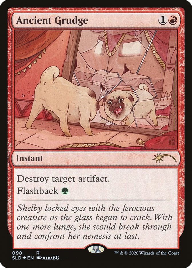 Ancient Grudge (Secret Lair) Light Play Foil