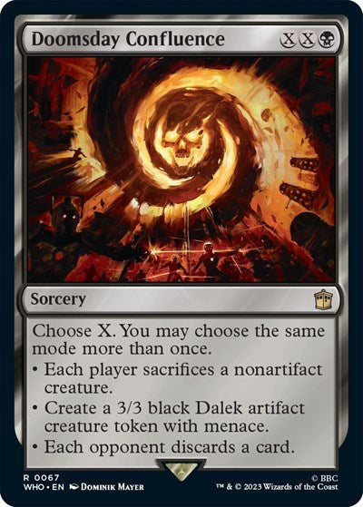 Doomsday Confluence (Universes Beyond: Doctor Who) Light Play Foil