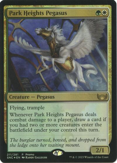 Park Heights Pegasus (Promos: Media) Light Play Foil