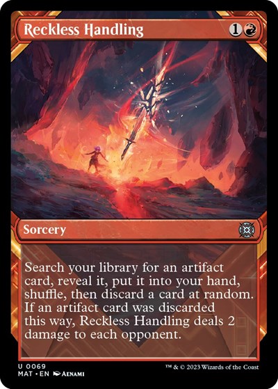 Reckless Handling (Showcase) (March of the Machine: The Aftermath) Near Mint