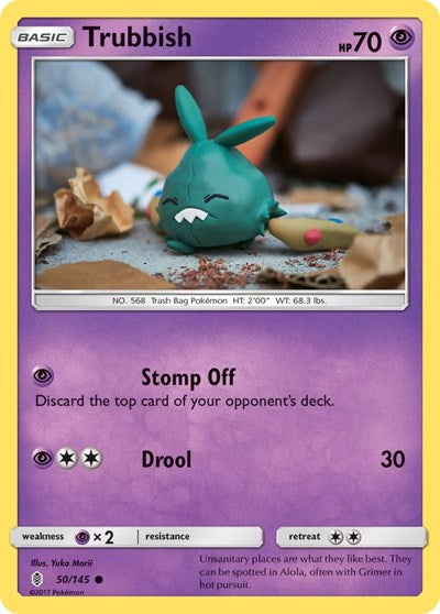 Trubbish (SM - Guardians Rising) Light Play Reverse Holofoil