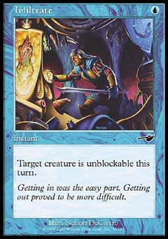 Infiltrate (Nemesis) Medium Play Foil