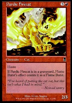 Pardic Firecat (Odyssey) Medium Play
