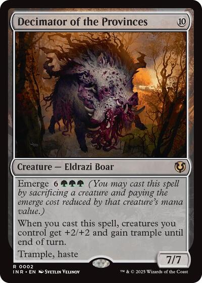 Decimator of the Provinces (Innistrad Remastered) Near Mint