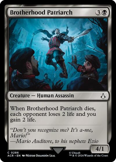 Brotherhood Patriarch|19|0|0.00