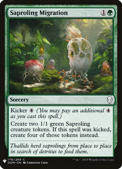 Saproling Migration (Mystery Booster) Near Mint