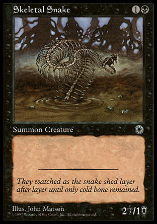 Skeletal Snake (Portal) Light Play