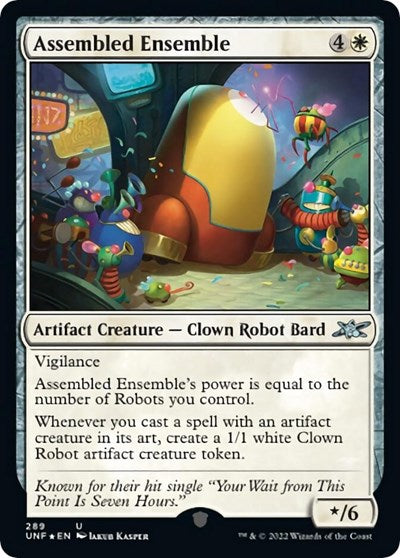 Assembled Ensemble (Galaxy Foil) (Unfinity) Near Mint Foil