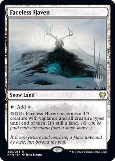 Faceless Haven (Promo Pack: Kaldheim) Light Play Foil
