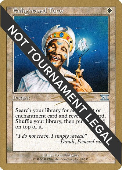 Enlightened Tutor - 2000 Nicolas Labarre (6ED) (World Championship Decks) Light Play