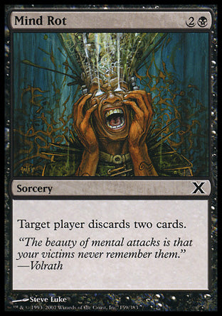 Mind Rot (10th Edition) Light Play Foil