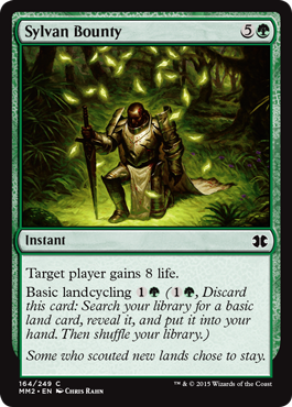 Sylvan Bounty (Modern Masters 2015) Near Mint Foil