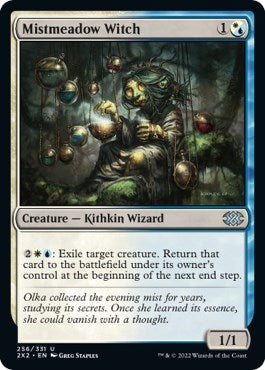 Mistmeadow Witch (Double Masters 2022) Light Play Foil