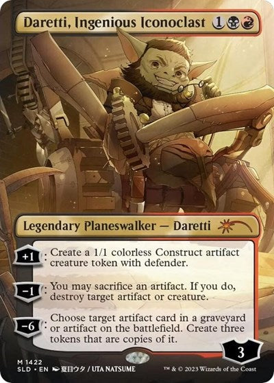 Daretti, Ingenious Iconoclast (Rainbow Foil) (Secret Lair) Light Play Foil