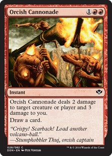 Orcish Cannonade (Duel Decks: Speed vs Cunning) Medium Play