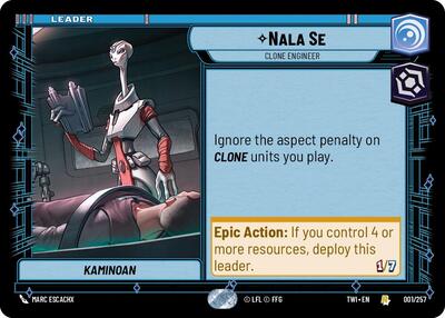 Nala Se Clone Engineer (Twilight of the Republic) Near Mint