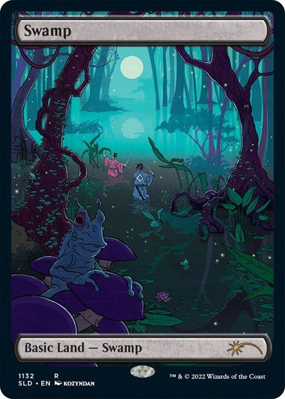 Swamp (1132) (Secret Lair) Near Mint Foil