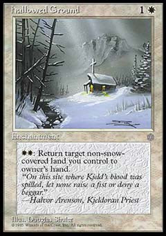 Hallowed Ground (Ice Age) Near Mint