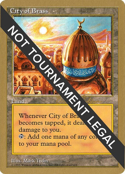 City of Brass - 1998 Brian Selden (CHR) (World Championship Decks) Light Play